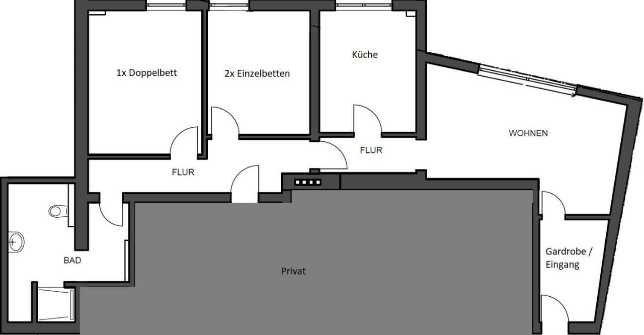 Апартаменти Alte Tankstelle Strassenhaus Екстер'єр фото